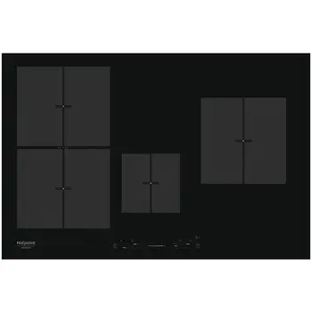 

KIS 841 F B 4 induction cooktop cooking Zone from 77 cm color NeroHOTPOINT459.55