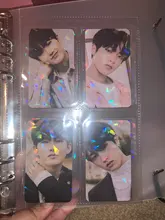 Película de tarjeta parpadeante láser de vidrio de Gema rota, funda holográfica para tarjeta de foto, Idol, Tarot, YGO Ultra, Protector de tarjeta, 100 Uds.