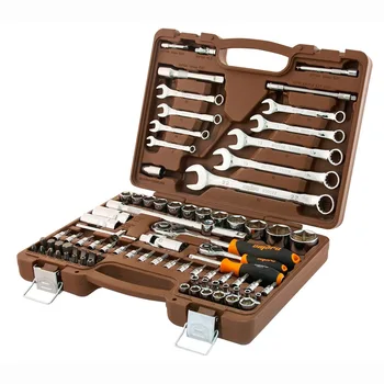 

Tool Set in plastic case, 82 subject, 4-32mm, 1/4 inch, 1/2 inch [Ombra OMT82S]