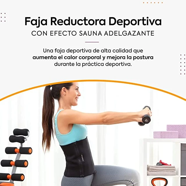 Faja Reductora Mujer Sauna Fajas Reductoras Ejercicios Fit