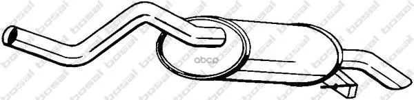 Глушитель Задний Bosal арт. 200-459