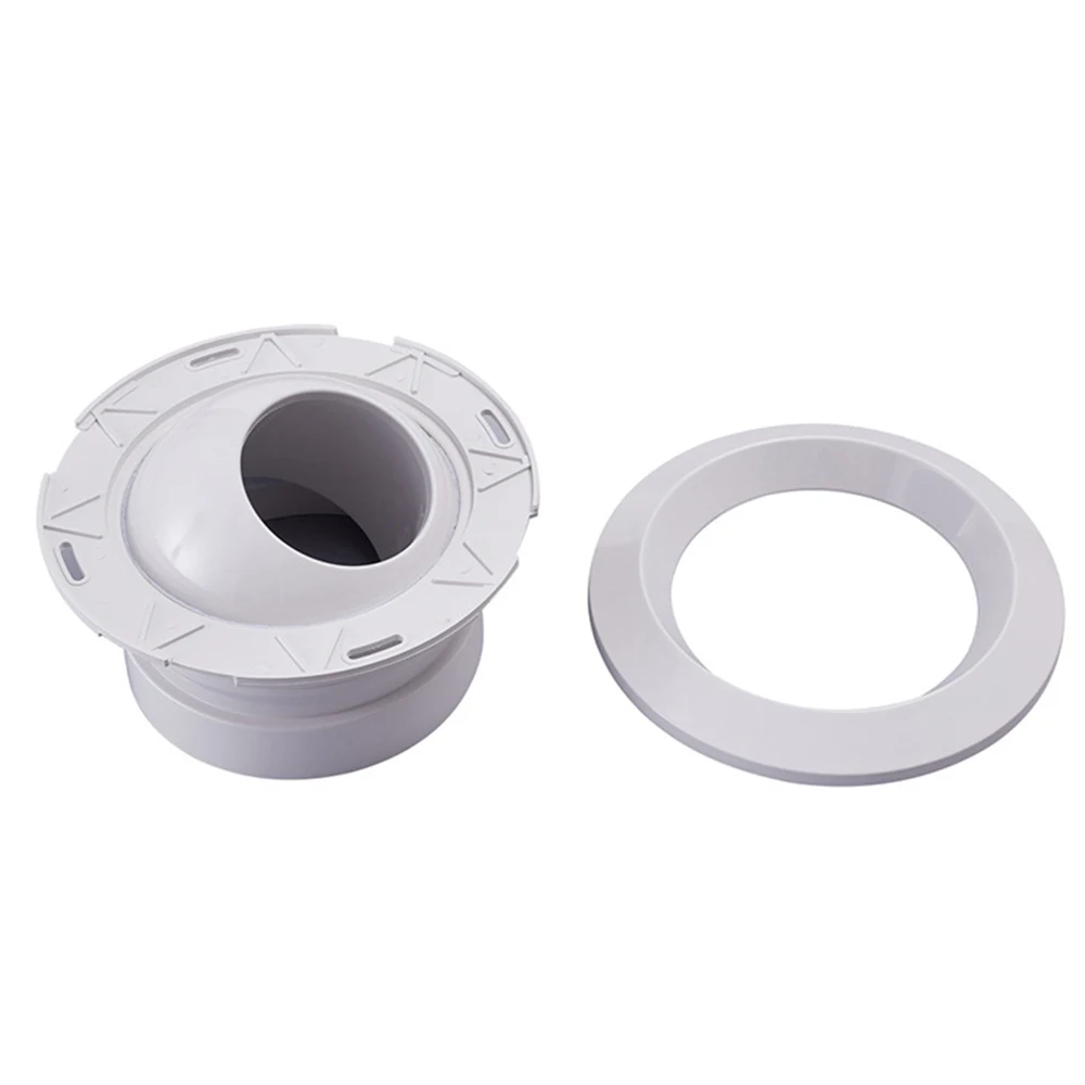 75-150mm ABS Air System Outlet Valve ABS Circular Spherical Nozzle Air Vent For Airport Station Central Ventilation Outlet