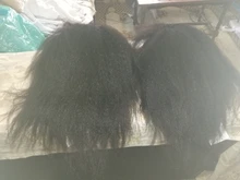 30 pulgadas recto rizado medio malla con división peluca 180% densidad brasileño cabello humano Pre arrancado con el pelo del bebé Remy sin costuras para las mujeres