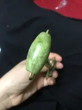 Rodillo masajeador Facial de piedra de Jade, masajeador Natural para cara, ojo, cuello, Guasha raspador, herramientas adelgazantes de belleza