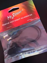 Convertidor de clips de batería de 9V, conector a presión de Cable de alimentación, enchufe de 2,1mm y 5,5mm para Pedal de efectos de guitarra, adaptador de fuente de alimentación de batería, 2 uds.