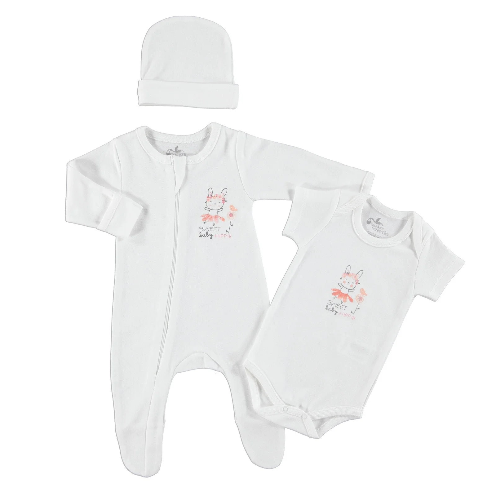 

ebebek Newborn Fashion Club Baby Girl Hippie Welcome Set