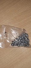 Plomo pesca rápida, peso de plomo deslizante, peso de plomo deslizante, 1 paquete, 1g-8g