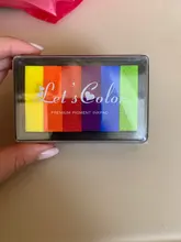 Almohadilla de tinta no tóxica de seguridad, 6 colores, almohadilla de tinta creativa de arco iris, sello de goma a base de aceite para impresión de dedos de niños, regalo artístico para niños