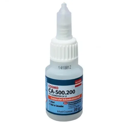 Клей Cosmofen (Космофен) CA12 секундный прозрачный, 20гр