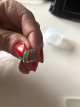 ANDYWEN de Plata de Ley 925 medio 7,5mm Huggies de aros Piercing Clips Pendiente 2021 boda joyería fina Clips