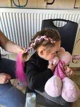 Hywamply 24 tamaño gigante sintético trenza extensión de pelo de Ombre Africana trenzado de archivo adjunto para giro caja trenzas nuevo Color