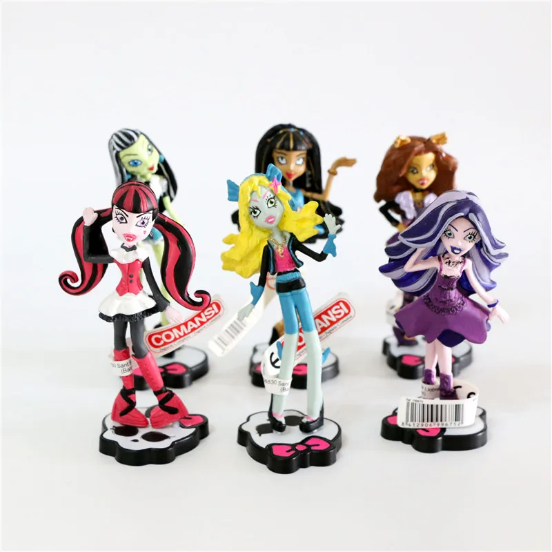 

6 PCS/ SET Elf High School Stand Figure PVC Model Decoration 11cm Gifts for Children Halloween Celebrate Props for Dropshipping