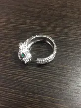 FDLK-Anillo de leopardo con incrustaciones de cristal para mujer, sortija Unisex con personalidad, regalo de joyas de fiesta