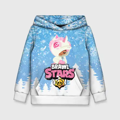 Children S Sweatshirt 3d Brawl Stars Leon Unicorn Hoodies Sweatshirts Aliexpress - brawl star capa revista
