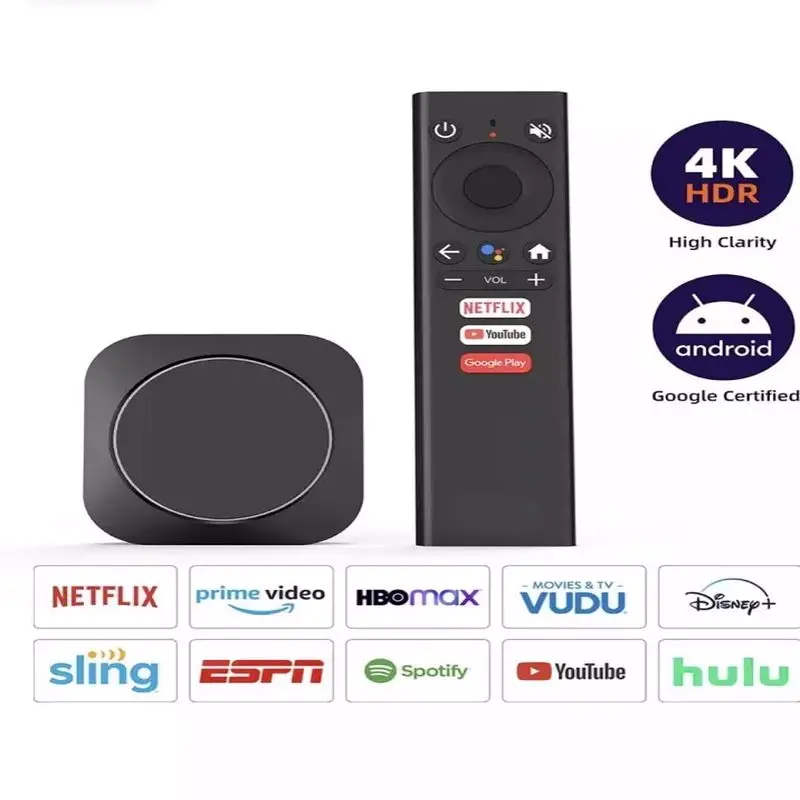 Оригинальная ТВ-приставка Youtube Premium 4K Android 8 1 HDR 2G 8G İ fİ BT4.2 Prime Video Smart Tv Box Media Player