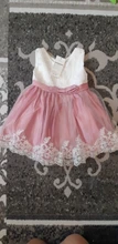 Vestido de bautismo blanco para niñas, ropa de cumpleaños de princesa para recién nacidos, vestido de baile de bautizo de flores para niñas pequeñas, vestidos infantiles para niñas de 12 a 24 meses