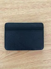 Cartera mágica con Clip para dinero, Cartera de cuero con Clip para tarjetas de identificación, delgada, ligera, con abrazadera, funda con banda elástica, Cartera de cuero elegante