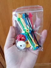 Flecha de 100mm para juego de mesa y ajedrez, accesorios de juego de cartas, 10CM, 6 uds.
