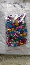100 unids/lote oro/plata/mezcla de plata de oro micro pelo temor trenzas dreadlock perlas ajustable esposas clips para el cabello Accesorios