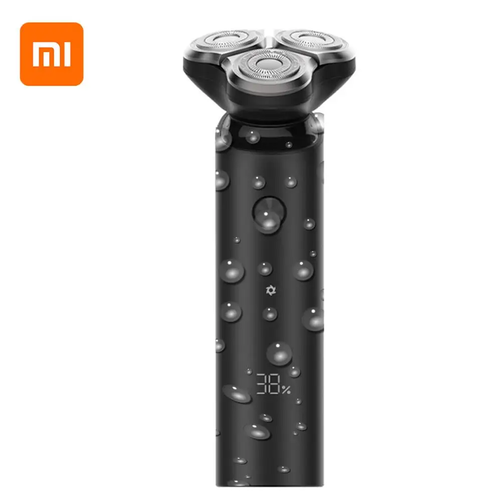 Электробритва Xiaomi Mijia бритва для мужчин машинка бритья бороды сухая и влажная