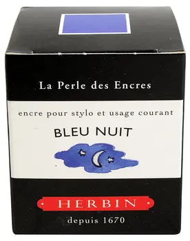 

Herbin 13019T ink, midnight blue, 5.5x5x5 cm pens