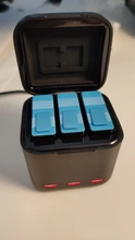 TELESIN-Batería de 1750 mAh para GoPro Hero 9, cargador de batería con luz LED de 3 vías, tarjeta TF, almacenamiento de batería para GoPro Hero 9, color negro