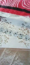 Nuevo 4 unids/lote 13cm 5,1 1/4 círculo borde DIY capas plantilla para pintura libro de recortes colorear relieve álbum decorativo plantilla