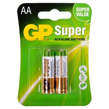

Battery GP super alkaline 15A LR6 AA (2 pcs)