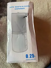 Dispensador automático de jabón líquido con manos libres, Manos libres inteligente de Sensor de líquido, sin contacto, bomba para cocina y baño