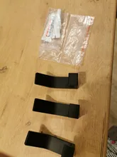 Double-Hook Kitchen-Accessories Bathroom Clothes Bedroom Black White For Livingroom 5PCS