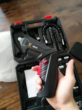 Juego de destornilladores eléctricos, diámetro máximo inalámbrico con taladro eléctrico, Material ABS, herramienta de reparación portátil