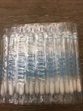 Kit de primeros auxilios de 100 uds, vara médica desechable de Alcohol, hisopo de algodón desinfectado, cuidado médico de emergencia, 75% de Alcohol