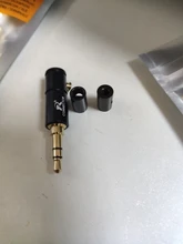 Jack Audio-Plug-Connector Solder-Adapter Shure Stereo Male Cable 3-Pole for 2mm 4mm 6mm