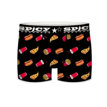 

SPICY BOXER boxer shorts in various Colour stampings for men microfiber
