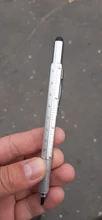 Screwdriver Stylus Ruler Scale Ballpoint-Pen Spirit-Level-Tool Multi-Function for 