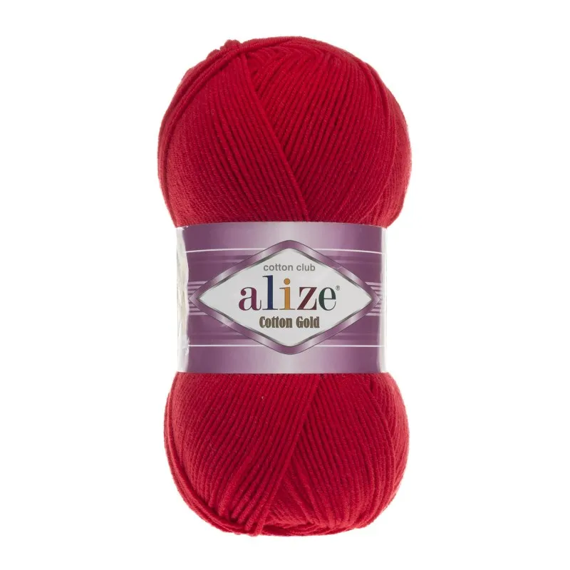 Thread 1 Pack (5 Balls) Alize Cotton Gold Amigurumi Yarn (1 Ball: 100 Gram / 330 Meter) Crochet Tool Kit