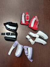 Botas para muñecas Blythe de 3,2 cm, Mini zapatos de cuero para muñecas Blyth Azone BJD 1/8, accesorios de títere zapato informal