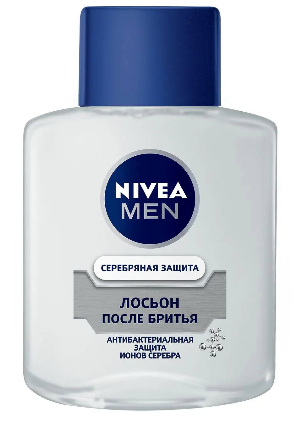 NIVEA Лосьон после бритья Серебряная защита 100мл