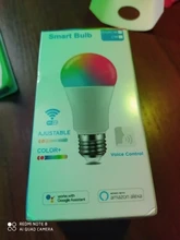Led-Bulb Changing-Light Led-Lamp-Work Voice-Control Siri CW Dimmable Wifi Alexa Smart