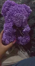 Rose-Bear Teddy Wife Girlfriend Mothers-Day-Gifts Artificial Valentines-Day Women 