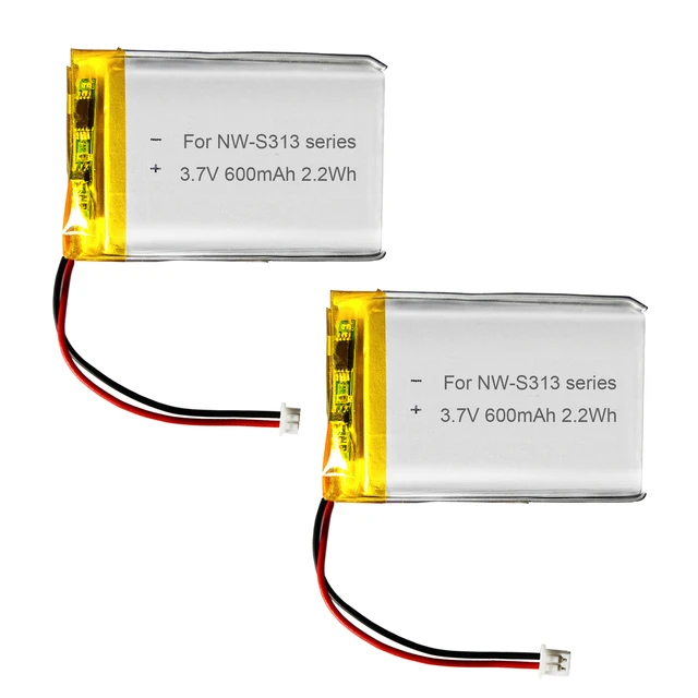 Octelect 2 pieces 600MAH NW-S313 NW-S315 NW-S644 NW-S645 NW-S754