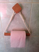 Rack-Holders Paper-Accessory Hanging-Rope Bathroom-Decor Toilet Wall-Mounted Kitchen-Roll