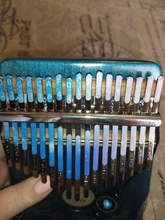 Kalimba-Escala de 17 teclas, pegatinas de percusión, accesorios para Kit de instrumentos musicales para principiantes