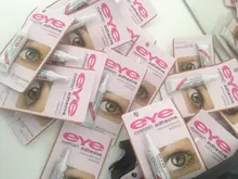 Pegamento profesional para pestañas, herramientas cosméticas para pestañas postizas impermeables adhesivo de maquillaje, Blanco claro/negro