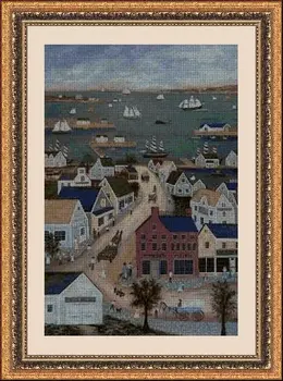 

Cross Stitch Kit PANDATHREAD Novelties 33873