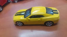 Chevrolet Camaro SS escala 1:43, coche de aleación extraíble, fundido a presión, modelo de Metal para colección, regalo para niños y amigos