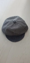 Sombrero Mono para bebé de algodón para verano, gorro Niño a rayas informal, aleros suaves, protección solar, gorros, gorros