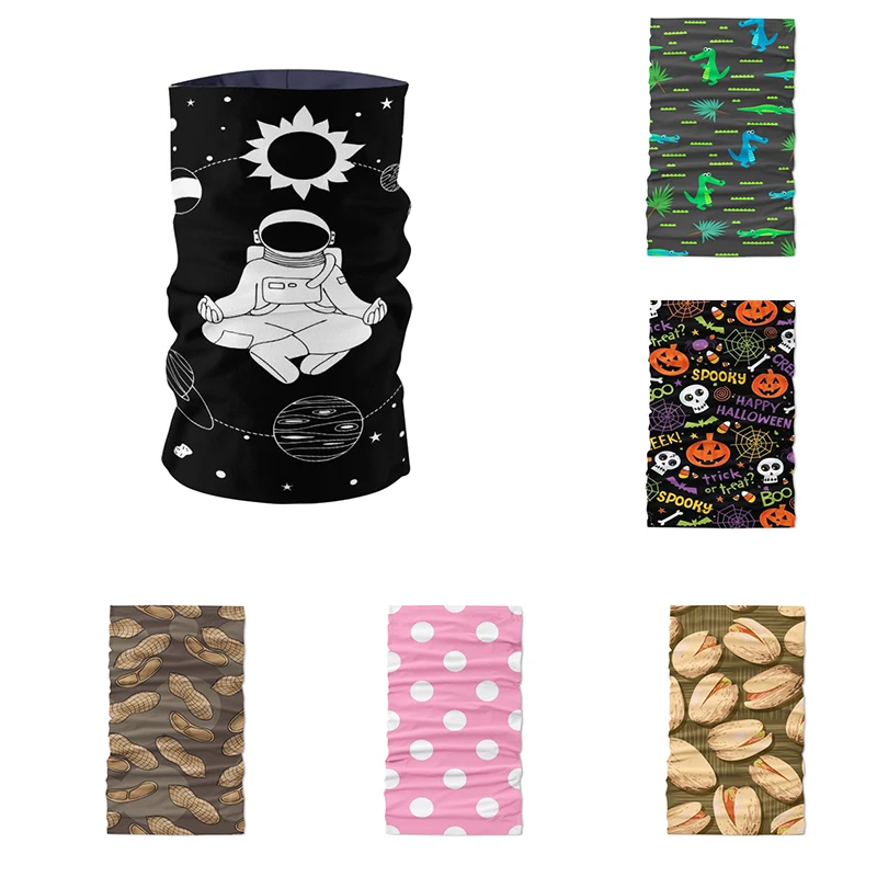 

Tube Mask Cycling Bandana Breathable Seamless Magic Scarf Tube Sport Mask Sun Protection Neck Gaiter Balaclava Sciarpa sportiva