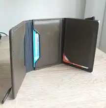Coin-Purse Card Wallet Magnet Credit-Card-Holder Pop-Up-Card-Case Aluminum-Box Carbon-Fiber