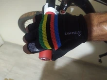 Racmmer 2020, recién llegado, Guantes de medio dedo para Ciclismo, Guantes deportivos de nailon Unisex, Guantes para bicicleta de carretera/MTB, Guantes para Ciclismo # CG-06